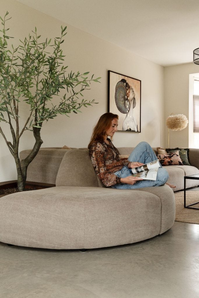 Gevlinderde woonbeton vloer Roosendaal