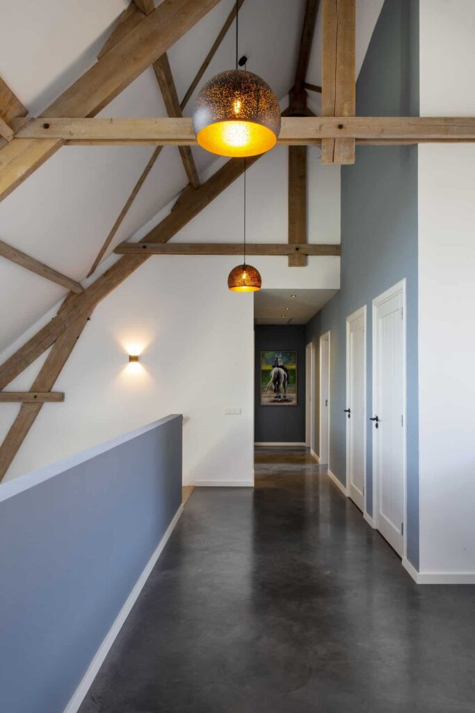 Gevlinderde betonvloer in Haler 7 lr