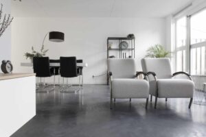 betonnen vloer in woning