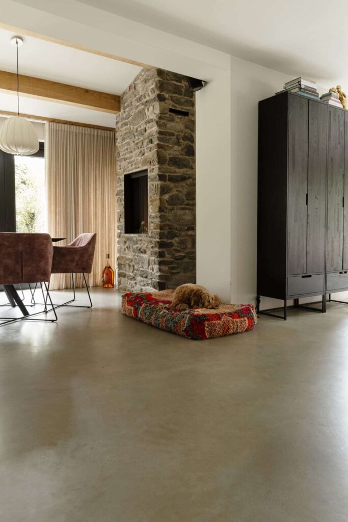 gevlinderde betonvloer eerbeek